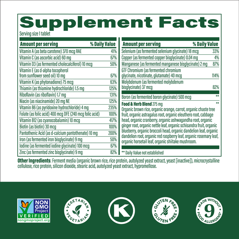 MegaFood Women's One Daily Multivitamin 90 Tabs