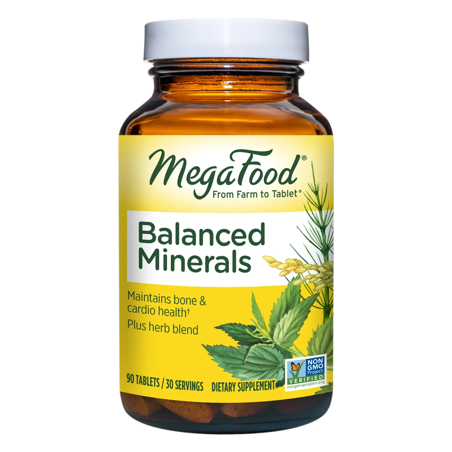 MegaFood Balanced Minerals 90 Tabs