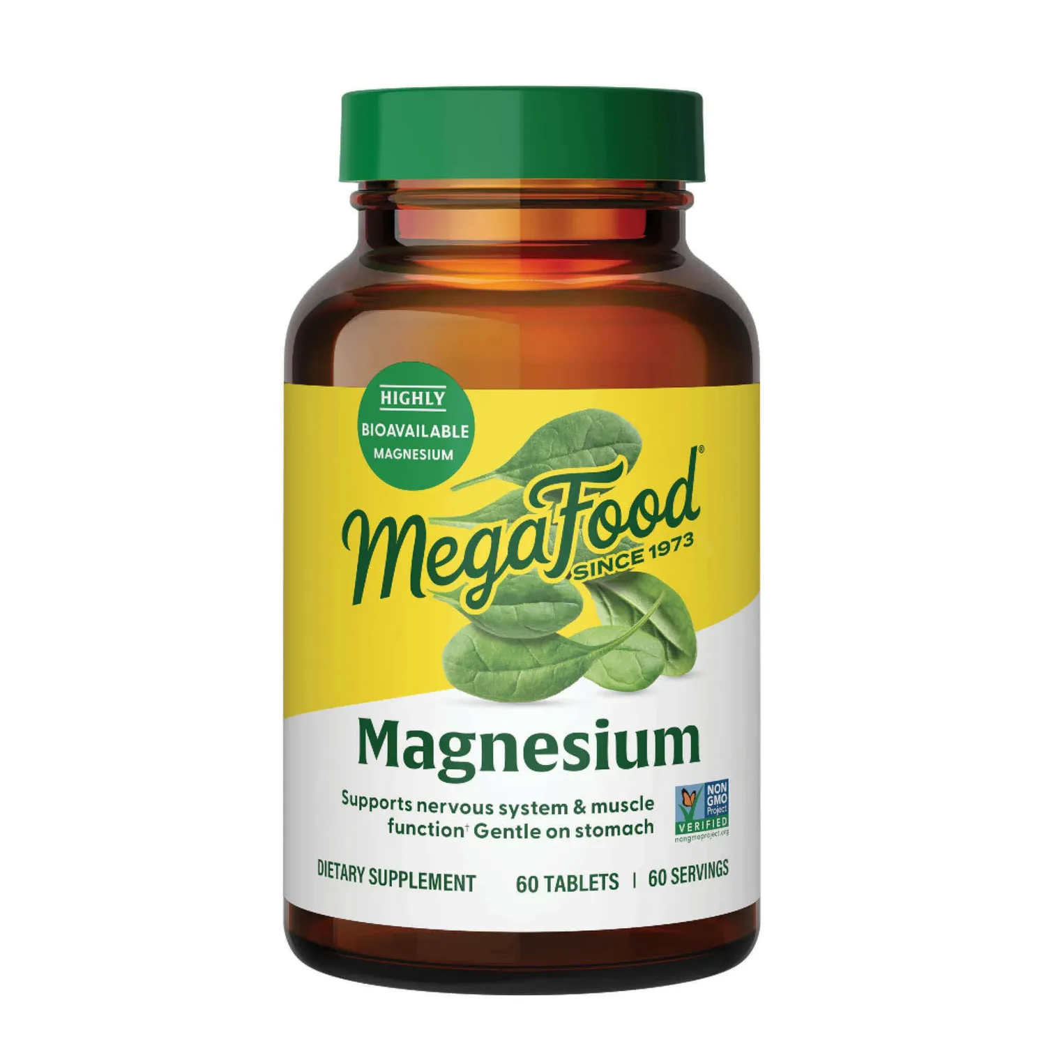 MegaFood Magnesium  60 Tabs.
