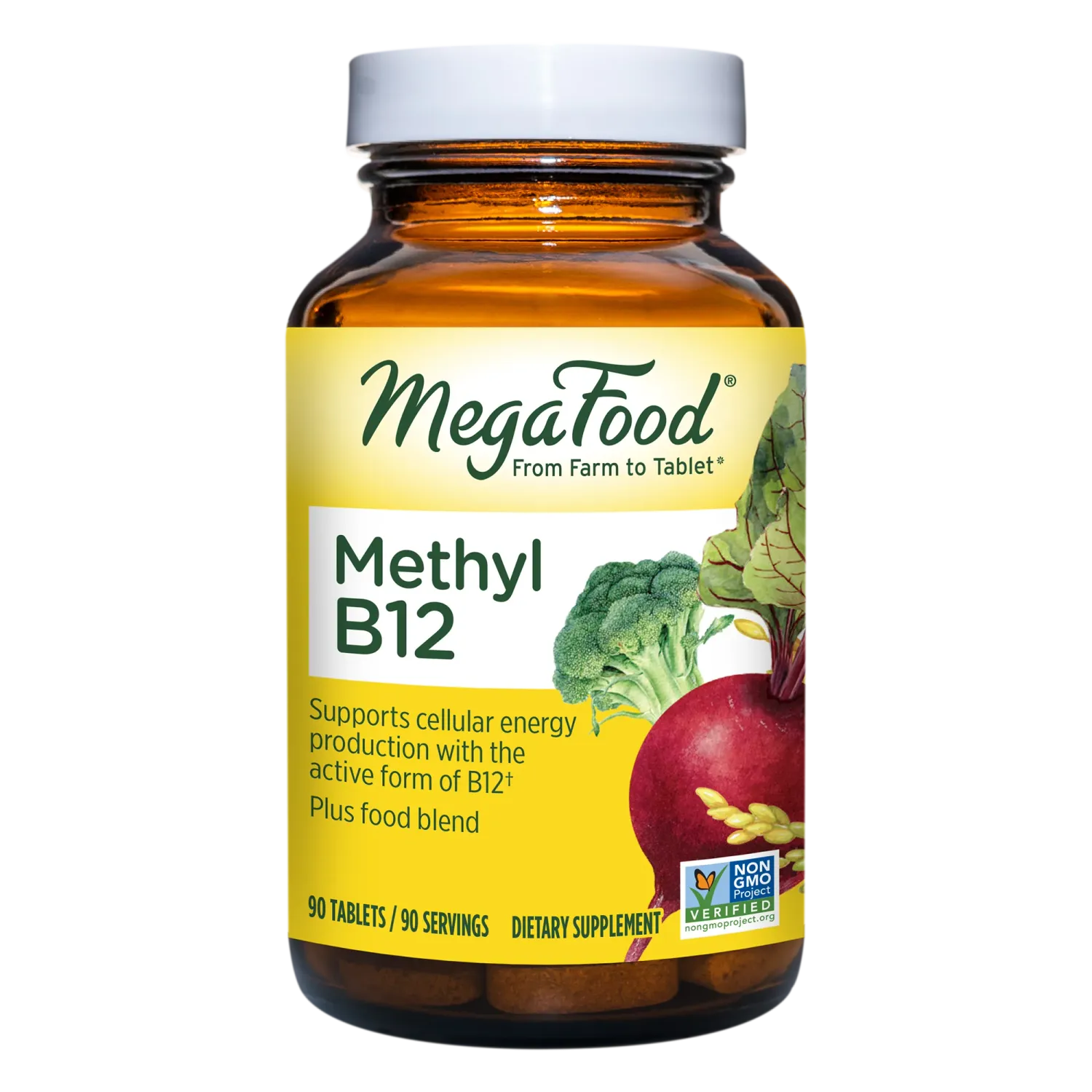 Megafood Methyl B12 90 Tablets