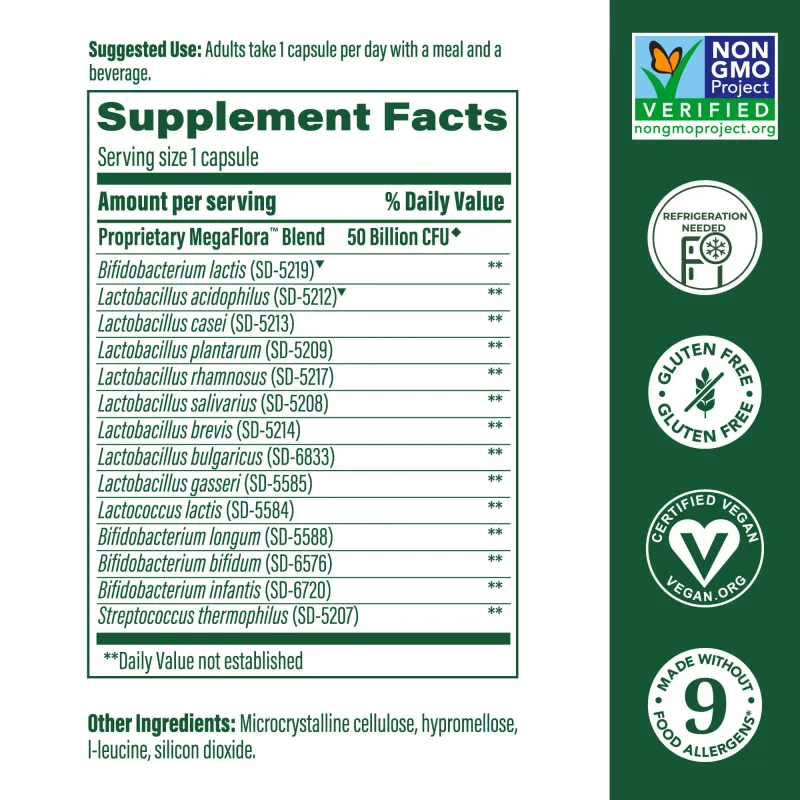 Megafood Megaflora Plus 60 cap
