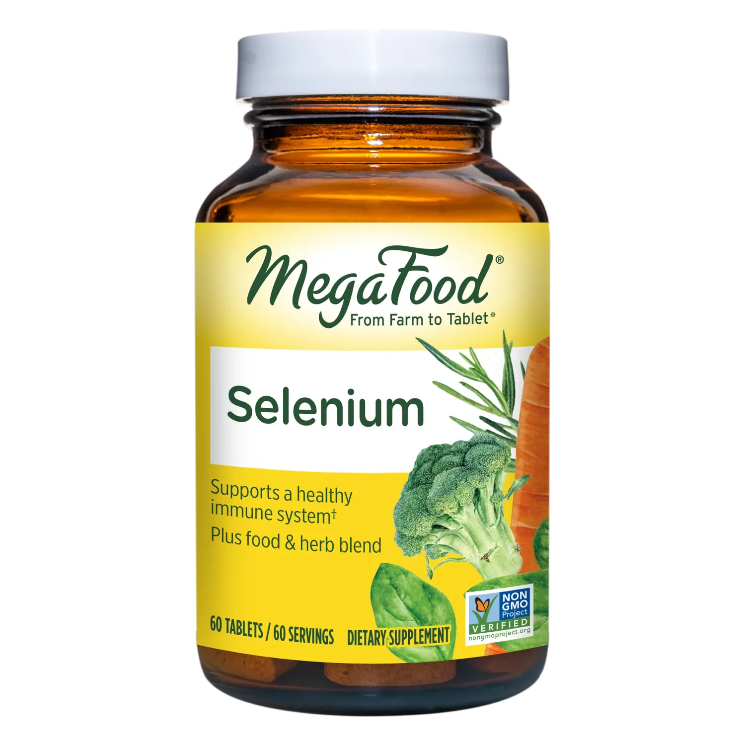 MegaFood Selenium 60 Tablets