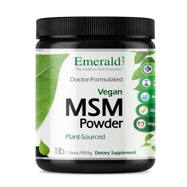 Emerald Labs Vegan MSM Powder 1lb
