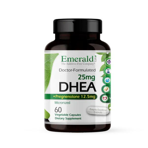 Emerald Labs DHEA-Pregnenolone 60 veg caps