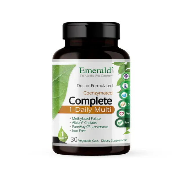 Emerald Laboratories CoEnzymated Complete Multi Vita-Min 30 Veg. Caps.