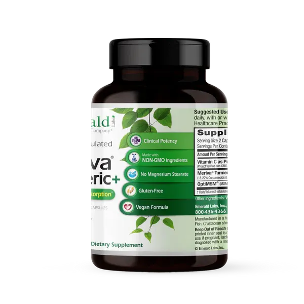 Emerald Mervia Tumeric 60cap