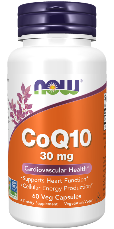 NOW CoQ10  30 mg. 60 Veg. Caps.
