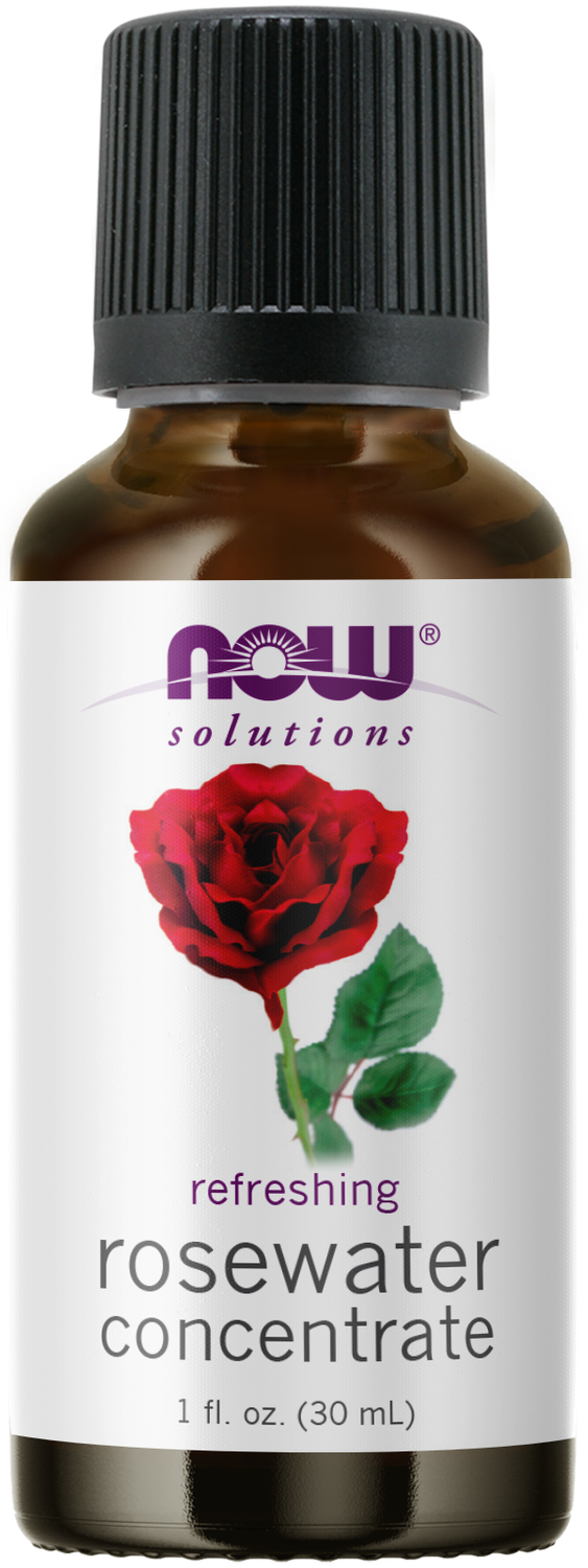 NOW Rosewater Concentrate 1 Fl. Oz.