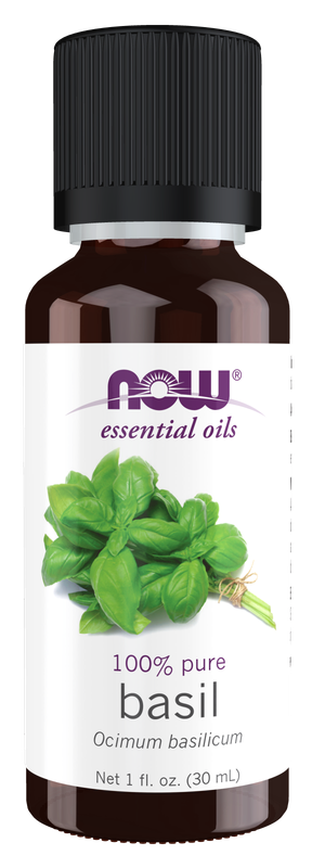 NOW Basil Essent. Oil 1 Fl. Oz.