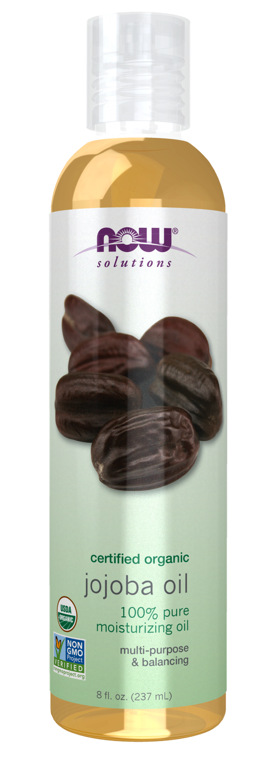 NOW Organic Jojoba Oil 8 fl oz