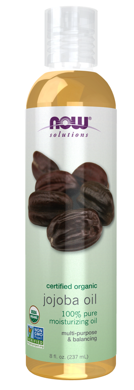NOW Organic Jojoba Oil 8 fl oz