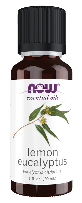 NOW Lemon Eucalyptus 1oz Essential Oil
