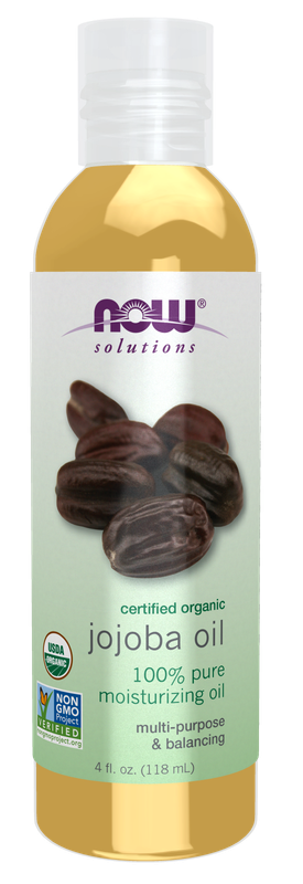 NOW Organic Jojoba Oil 4 Fl. Oz.