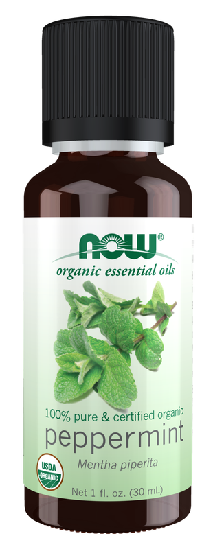 NOW Organic Peppermint Oil 1 Fl. Oz.