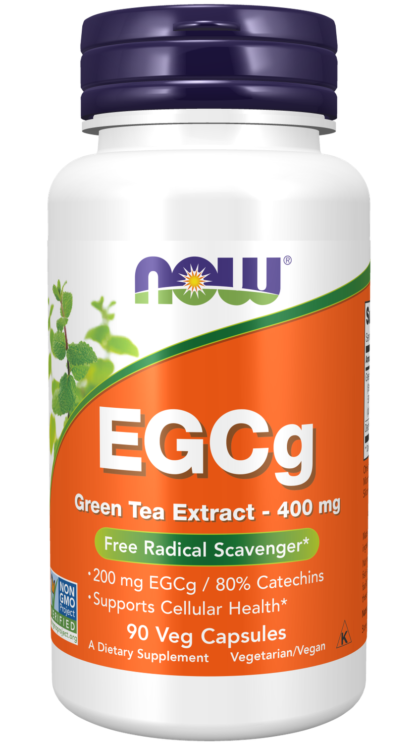 NOW EGCg 400 mg. 90 Veg. Caps.