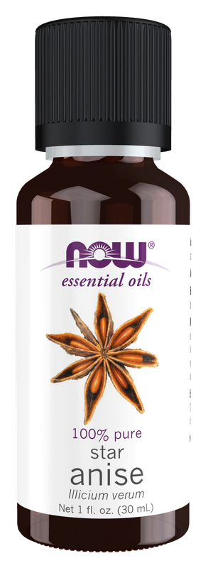 NOW Anise Oil 1 Fl. Oz.