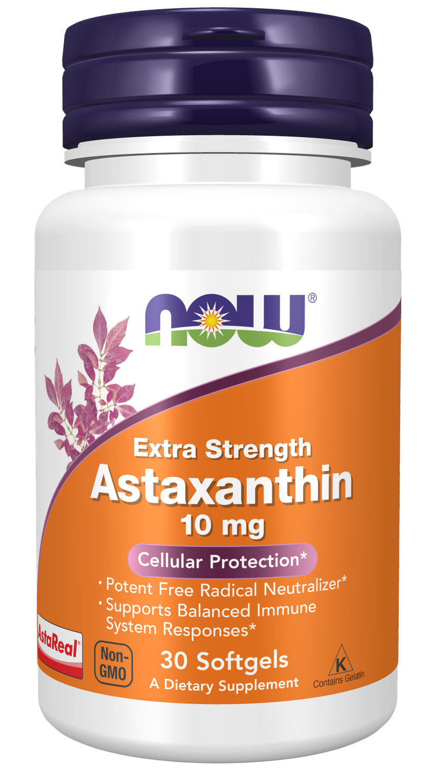 Now Extra Strength Astaxanthin 10mg 30 sg