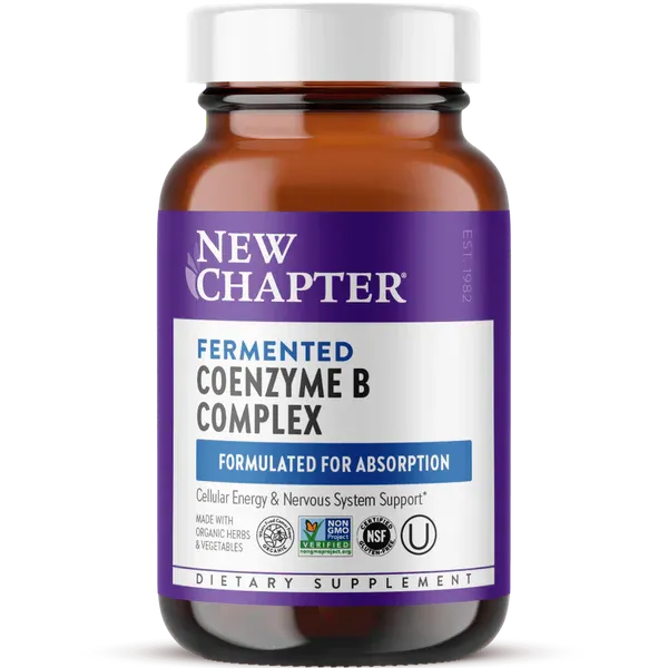 NEE CHAPTER Coenzyme B Food Complex 30 Veg. Tabs.