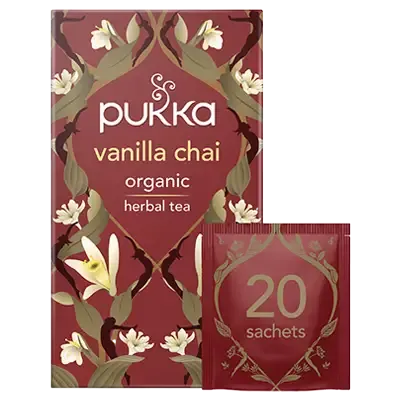 PUKKA Vanilla Chai 20 Tea Bags