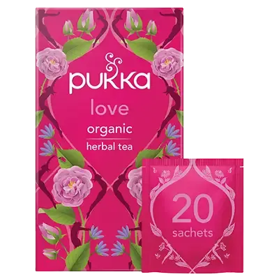 PUKKA Org. Love 20 Tea Bags