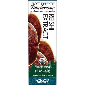 HOST DEFENSE Reishi Extract  2 Fl Oz