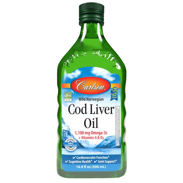 Carlson Norwegian Cod Liver Oil 16.9 fl oz