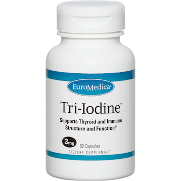 EUROMEDICA Tri-Iodine 6.25 mg. 90 Caps.
