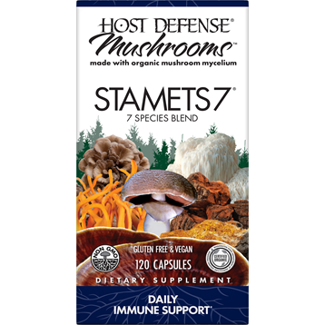Host Defense Stamets 7 Daily 120 Vege Caps