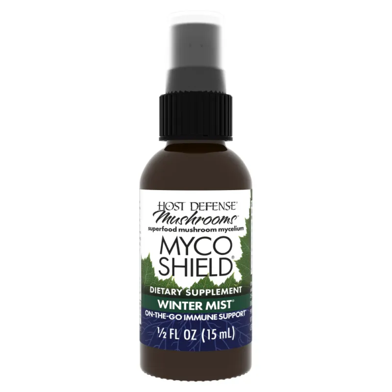 HOST DEFENSE MycoShield Spray Immune Support Winter Mist 1/2 Fl. Oz.