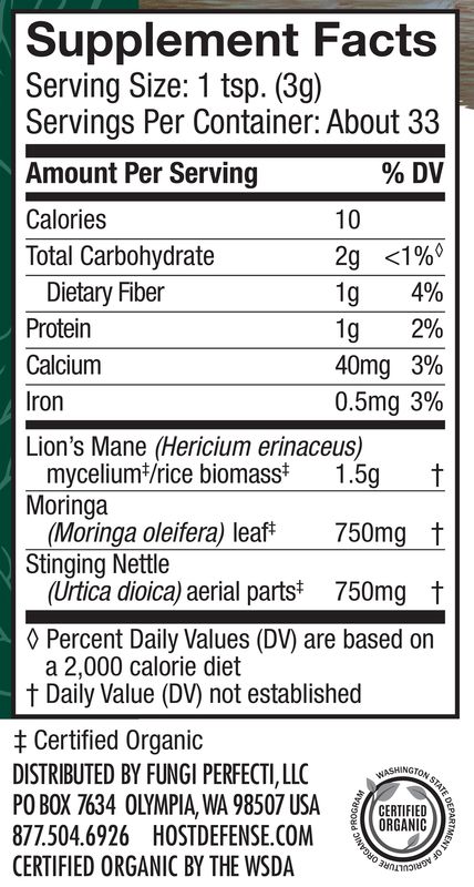 Host Defense Greens Powder 3.5oz