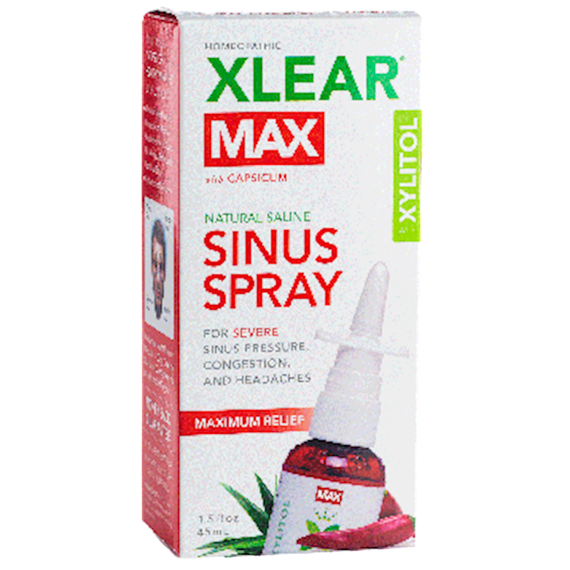 XLEAR MAX Nasal Spray with Capsicum 1.5 fl oz