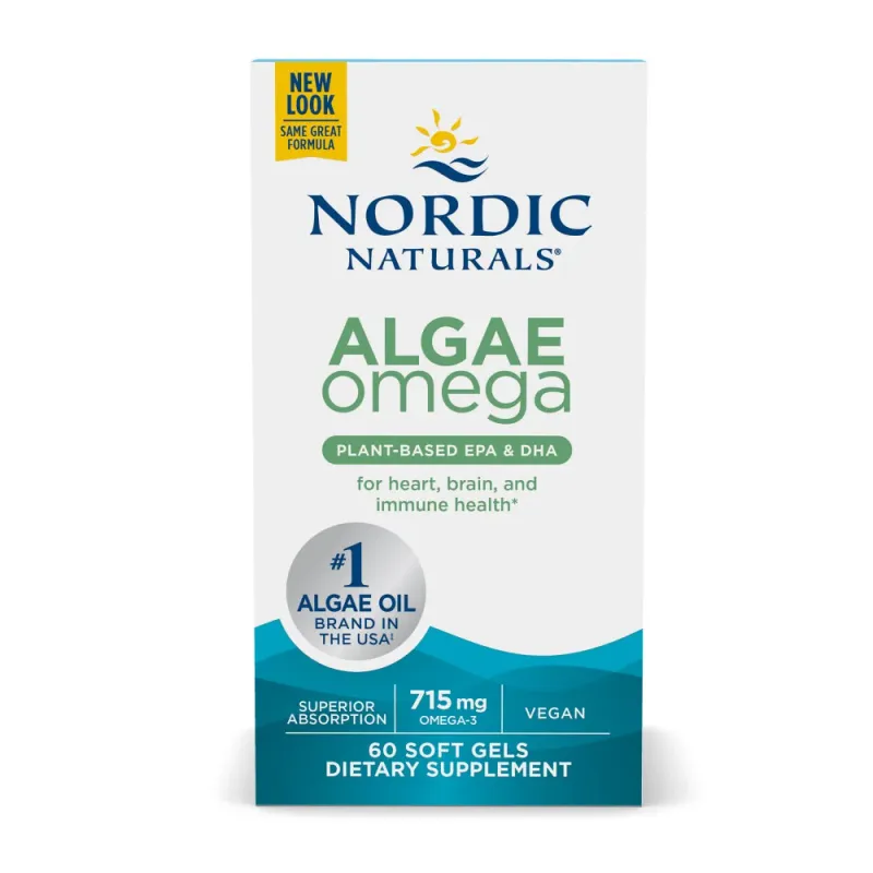 Nordic Naturals Algae Omega  715 Mg  60 Sg