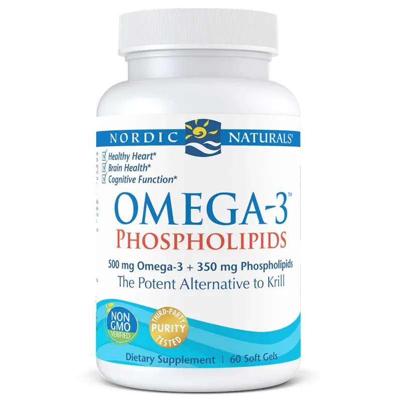Nordic Naturals Omega-3 Phospholipids 60 Count