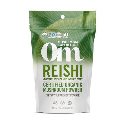 OM Reishi Org. Mushroom Pwdr. 3.5 oz.