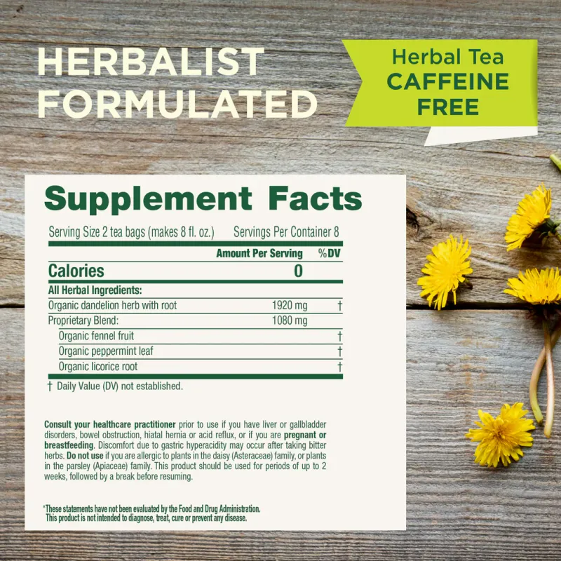 Traditional Medicinals EveryDay Detox® Dandelion Tea16 Tea Bags