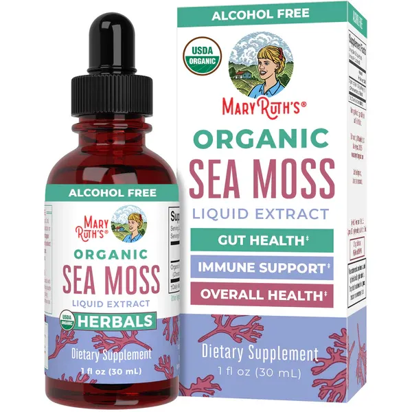 MaryRuth&#39;s Organic Herbal Sea Moss Liquid Extract 1 fl oz
