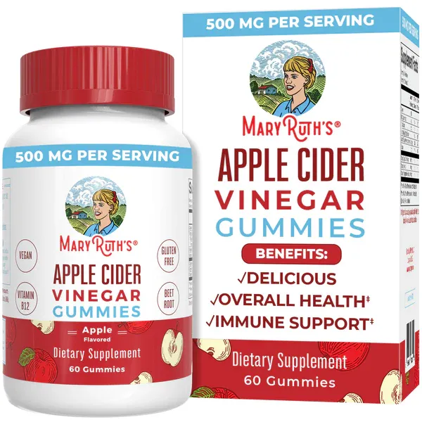 MaryRuth&#39;s Apple Cider Vinegar Gummies 60 count