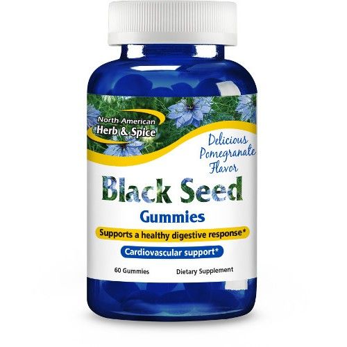 North American Herb &amp; Spice Mountain Oregano &amp; Black Seed Oil Orega O&#39;s Gummies 60 count