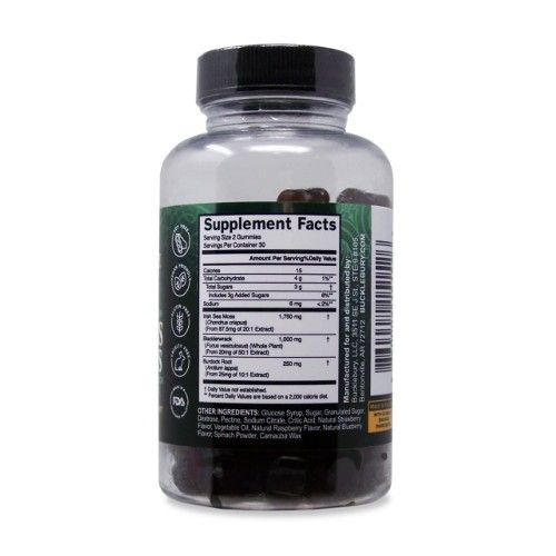 Bucklebury Sea Moss Gummies 60ct