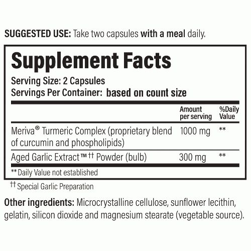 Kyolic Formula 111 Healthy Inflammation Response Curcumin 100cp