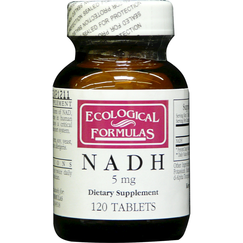 Ecological Formulas NADH 5mg 120 Tablets