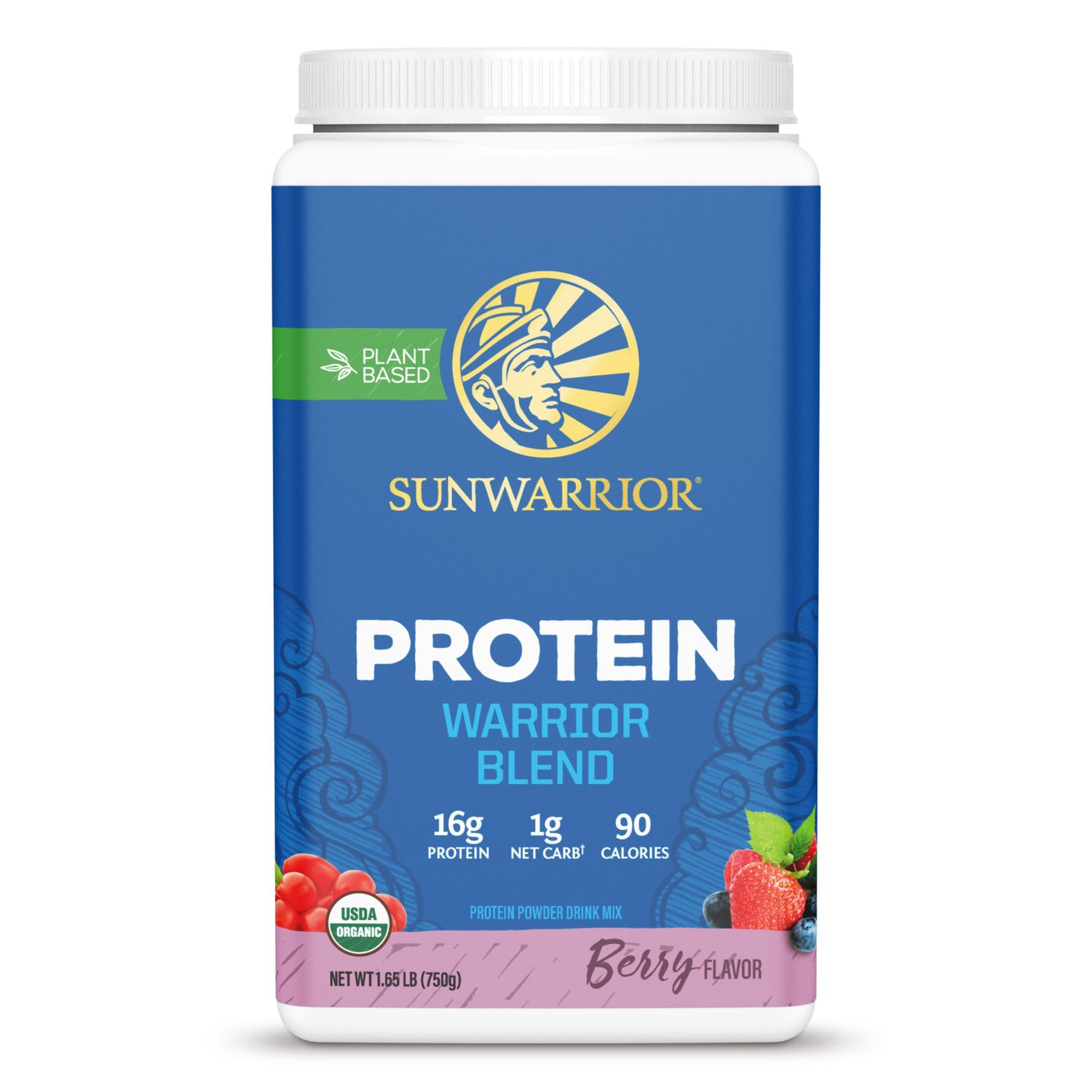 Sunwarrior Protein Warrior Blend Berry 750g