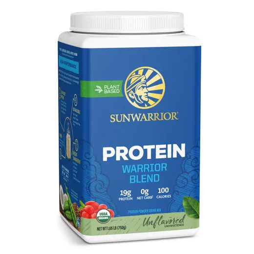 SUNWARRIOR Warrior Blend Unflav. Unsweet. 1.65 Lb.