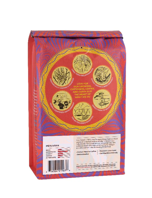 DEAN'S BEANS Peruvian Coffee 16 oz.