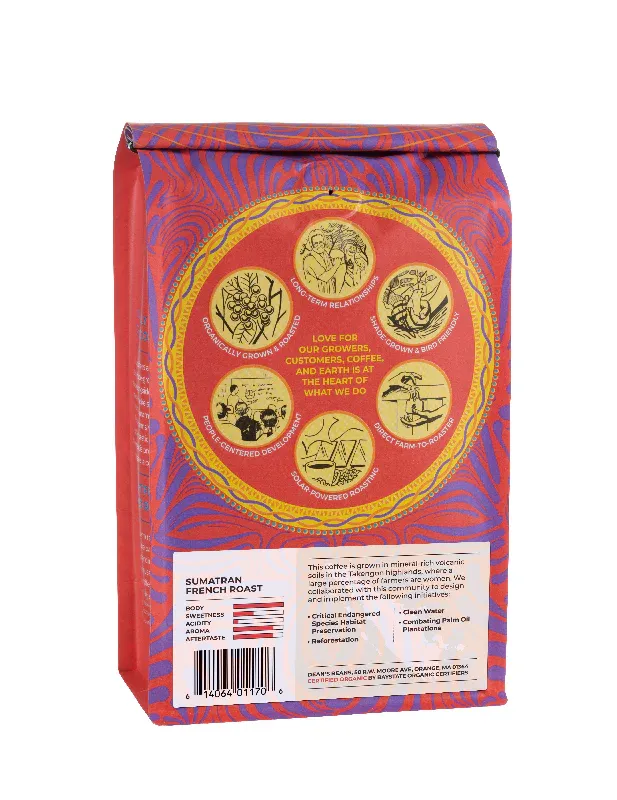 DEAN'S BEANS Sumatran French Roast 16 oz.