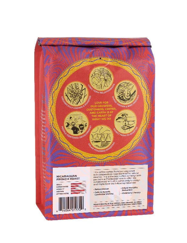 DEAN'S BEANS Nicaraguan French Roast 16 oz.