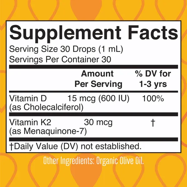 Mary Ruth's K2 + D3 Calcium Gummies 30 count