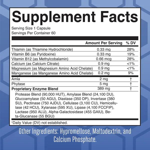 Mary Ruth's Ultra Digestive Food Enzymes 60 caps