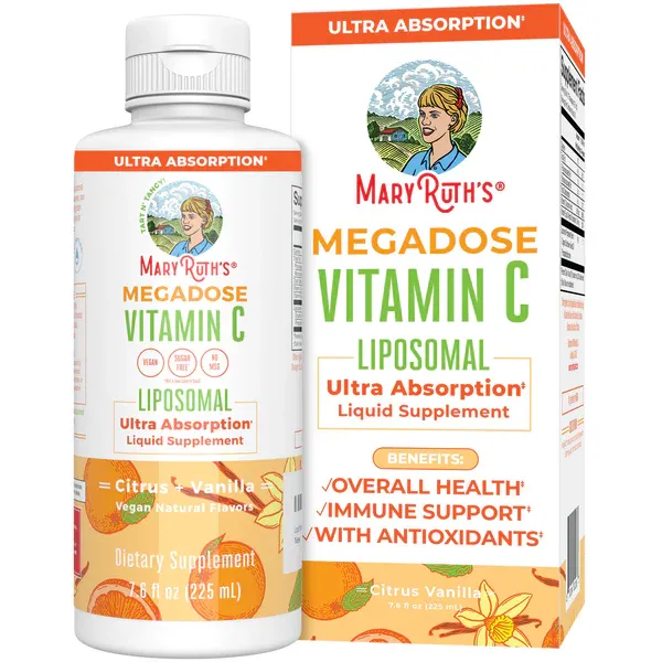 Mary Ruth&#39;s Megadose Vitamin C Liposomal 7.6 fl oz
