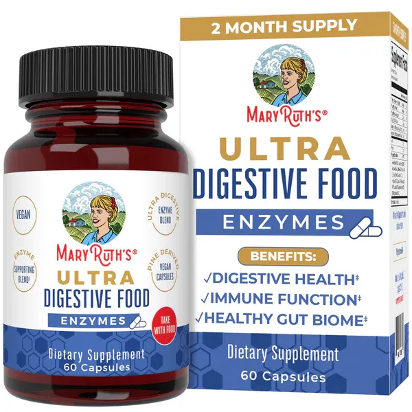 Mary Ruth&#39;s Ultra Digestive Food Enzymes 60 caps